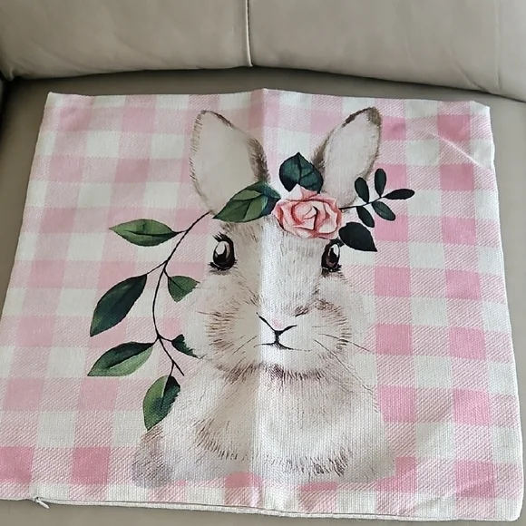 4 Floral Easter Pillow Covers - Picture 5 of 5